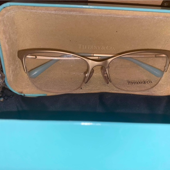 Tiffany & Co. Accessories - Tiffany & Co. Women's Glasses in Gold and Blue